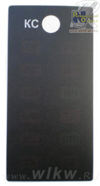 Приборная панель с тонировкой черным цветом